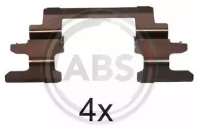Ремкомплект гальмівних колодок A.B.S. 1236Q