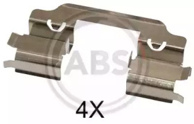 Ремкомплект тормозных колодок A.B.S. 1648Q