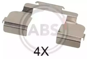 Ремкомплект тормозных колодок A.B.S. 1698Q