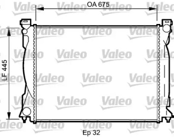 Теплообменник VALEO 735031