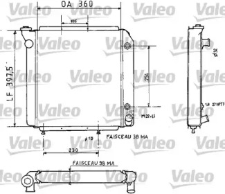 Теплообменник VALEO 810935