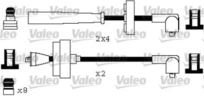 Комплект электропроводки VALEO 346582