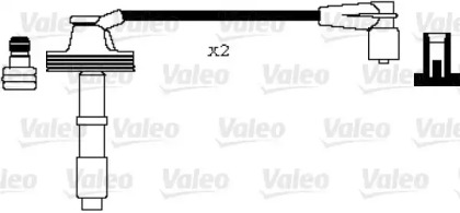 Дроти запалювання високовольтні комплект VALEO 346001