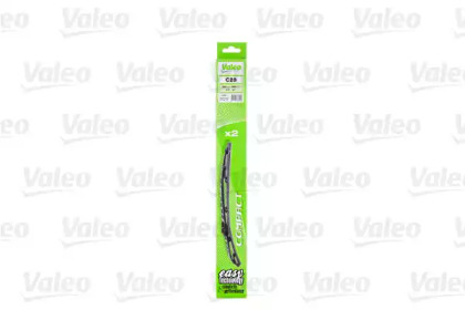 Щітки склоочисника комплект Compact 280/280мм VALEO 576000