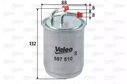Фильтр топливный VALEO 587510
