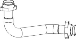 Труба вихлопна сполучна DINEX 53173