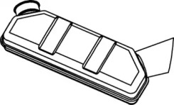 

Глушитель DINEX 68404