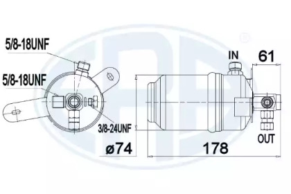 Осушувач кондиціонера ERA 668008