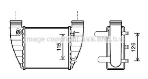 Теплообменник AVA AIA4345