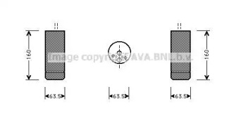 Осушувач кондиціонера AVA BWD063