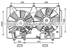 Вентилятор радиатора AVA MZ7547