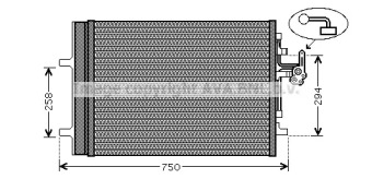 Радиатор кондиционера AVA VO5161D