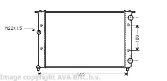 Теплообменник AVA VW2116