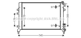 Теплообменник AVA VW2326