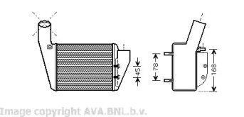 Теплообменник AVA VW4222