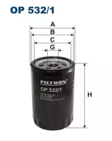 Фільтр оливи FILTRON OP532/1
