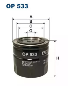 Фільтр оливи FILTRON OP533
