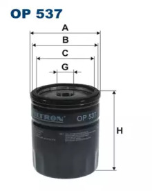 Фільтр оливи FILTRON OP537