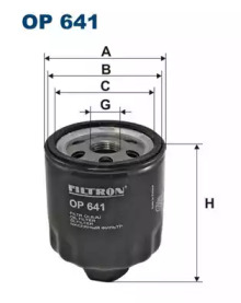 Фільтр оливи FILTRON OP641
