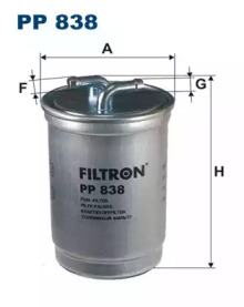 Фільтр палива FILTRON PP838