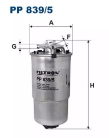 Фильтр топливный FILTRON PP839/5