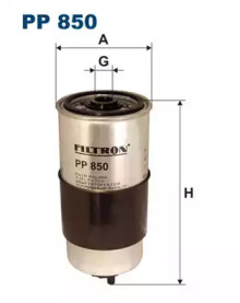 Фільтр палива FILTRON PP850