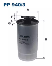 Фильтр топливный FILTRON PP940/3