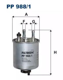 Фильтр топливный FILTRON PP988/1