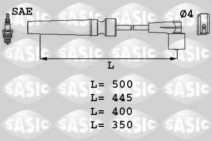 Провод зажигания высоковольтный SASIC 9286003