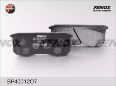Колодки тормозные FENOX BP40012O7