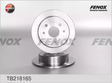 Диск гальмівний FENOX TB218165