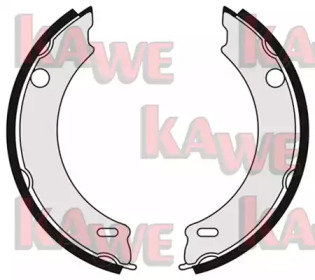 Комлект тормозных накладок KAWE 06900