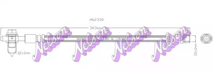 Патрубок KAWE H6233Q