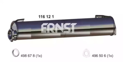 Амортизатор ERNST 116121