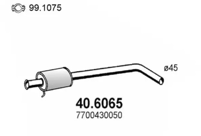Амортизатор ASSO 40.6065