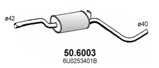 Амортизатор ASSO 50.6003