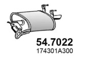 Амортизатор ASSO 54.7022