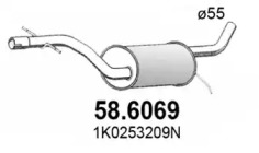 Амортизатор ASSO 58.6069