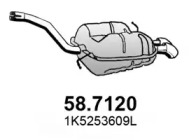 Амортизатор ASSO 58.7120