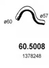 Трубка ASSO 60.5008