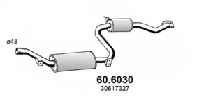 Амортизатор ASSO 60.6030