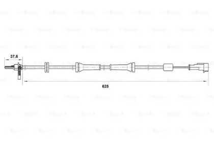 Датчик ABS BOSCH 0 265 007 018