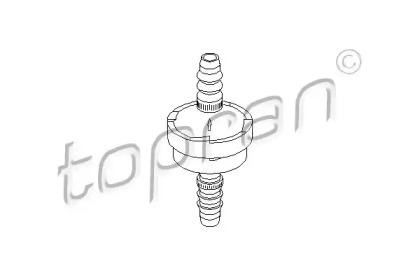 Клапан обратный вакуумной системы HANS PRIES/TOPRAN 112283