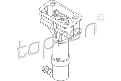 Мотор омивача фар с форсунками HANS PRIES/TOPRAN 111412