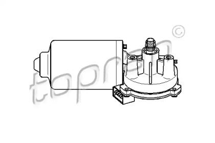 Мотор привода стеклоочистителей HANS PRIES/TOPRAN 108792