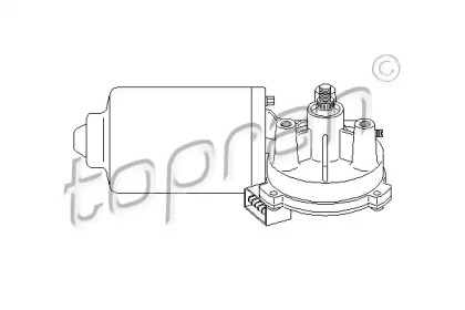 Мотор привода стеклоочистителей HANS PRIES/TOPRAN 108577