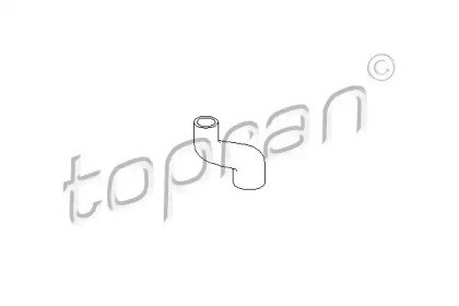 Патрубок радиатора HANS PRIES/TOPRAN 205714
