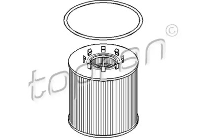 Фильтр масляный HANS PRIES/TOPRAN 207012