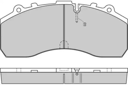 Комплект тормозных колодок E.T.F. 12-5316