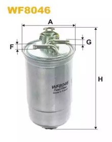 Фильтр топливный WIX WF8046